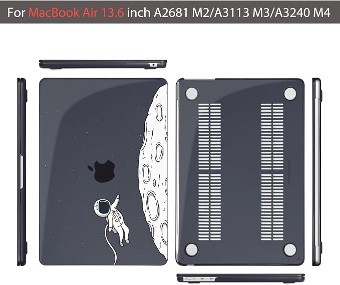 Teryeefi for M4 MacBook Air 13.6 inch Case 2022 2023 2024 2025 Release M3 A3113 - Image 7