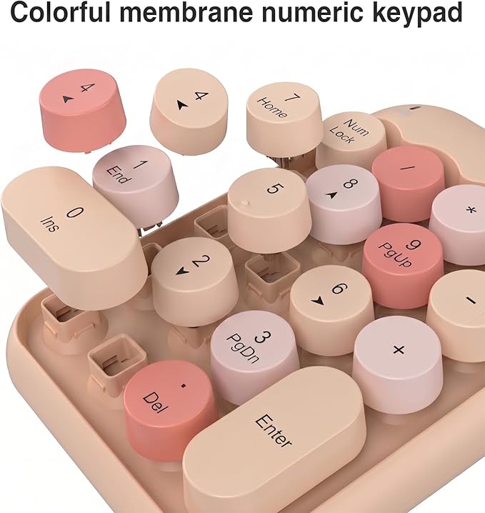 Lomiluskr Cute Wireless Number Keypad - Image 8