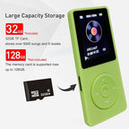 MP3 Player 32GB with Speaker Earphone Portable Mini Green Music Player Support - Image 5