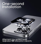 MAGIC JOHN for iPhone 16 Pro Max/16 Pro Camera Lens Protector 9H Aerospace - Image 2