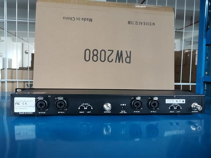 XTUGA RW2080 Wireless in Ear Monitor System Mono Design Dual Channel Wireless - Image 8