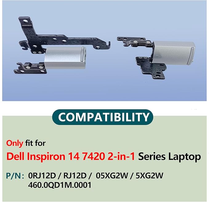 Replacement Laptop Hinge with Hinge Cover - Image 2