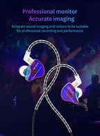 YINYOO KBEAR Storm Professional in Ear Headphones Monitor Earphones - Image 3