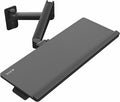 VIVO Sit-Stand 24 Inch Pneumatic Spring Keyboard and Mouse Tray Wall Mount by VIVO