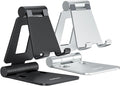 Nulaxy 2 Pack Dual Folding Cell Phone Stand, Fully Adjustable Foldable Desktop by Nulaxy