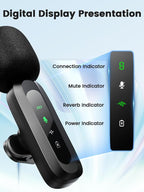 Wireless Lavalier Microphone for iPhone Android Plug-Play, 2 Pack Mini - Image 5