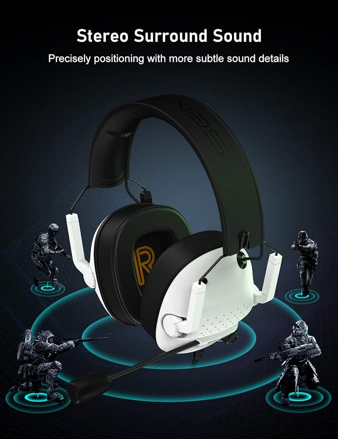 SENZER SG500 Surround Sound Pro Gaming Headset - Image 2