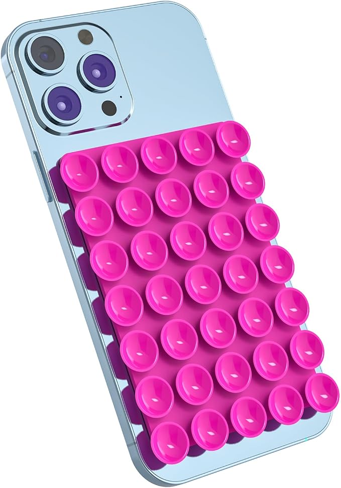 2024 Upgrade 2PCS Silicone Suction Cup Phone Case Adhesive Mount, Adhesive Grip - Image 7