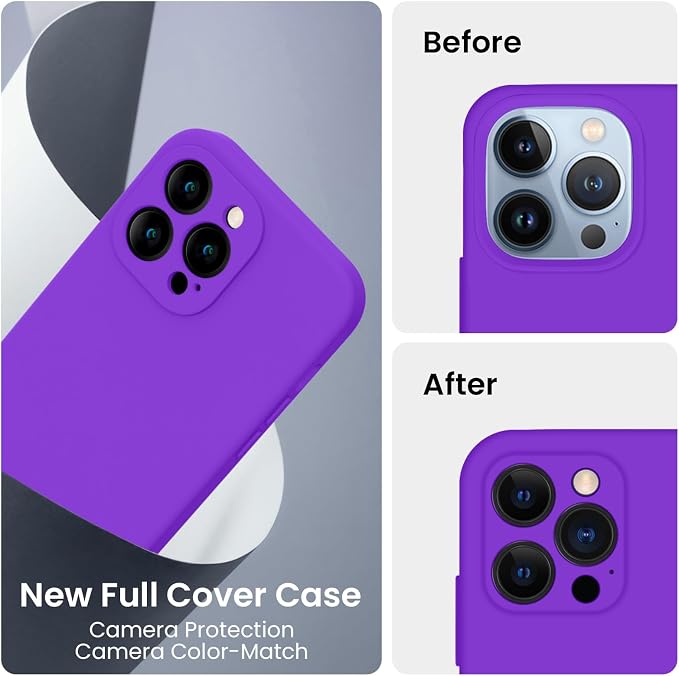 FireNova Designed for iPhone 13 Pro Max Case, Silicone Phone Case with - Image 3