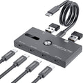 10Gbps USB C Hub, 6 Ports USB C Splitter, USB C to USB C Hub by ZIYUETEK