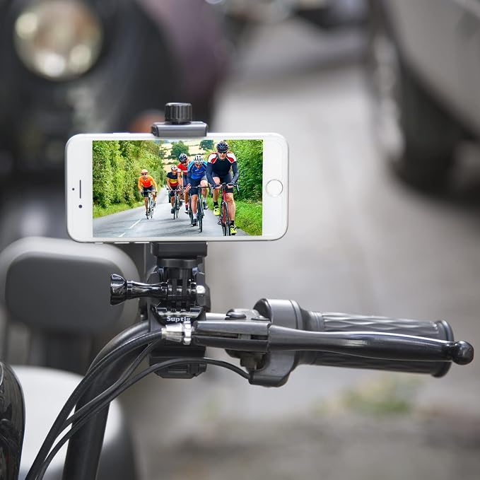 Suptig Phone Holder Desk Gooseneck Mount, Cell Phone Clamp Clip - Image 4