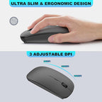 TRELC Wireless Numeric Keypad, Mini 2.4G 18 Keys Number Pad, Portable Silent - Image 5
