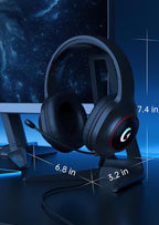 CM7002 Gaming Headset for PS5, Xbox Series, Surround Sound RGB Gaming Headphones - Image 9