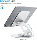 OMOTON Swivel Tablet Stand for iPad - Image 8
