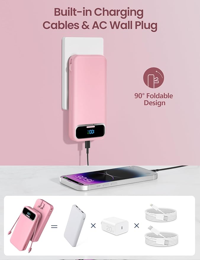 12000mAh Lightweight-Portable-Charger-Power-Bank - Image 4