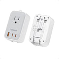 TESSAN Universal Travel Adapter PD 20W, Ultra Thin International Power Adapter by TESSAN