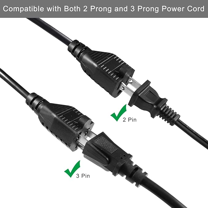 Power Cord Extension Y Splitter - Image 3