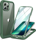 Miracase Glass Case for iPhone 13 Pro Max 6.7 inch, Upgrade Full-Body Clear by Miracase