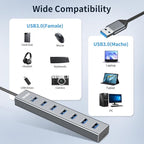 atolla Aluminum 7-Port USB 3.0 Hub - Image 2