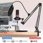 FIFINE Podcast Microphone Kit-USB PC Computer Recording Microphone, Condenser - Image 8