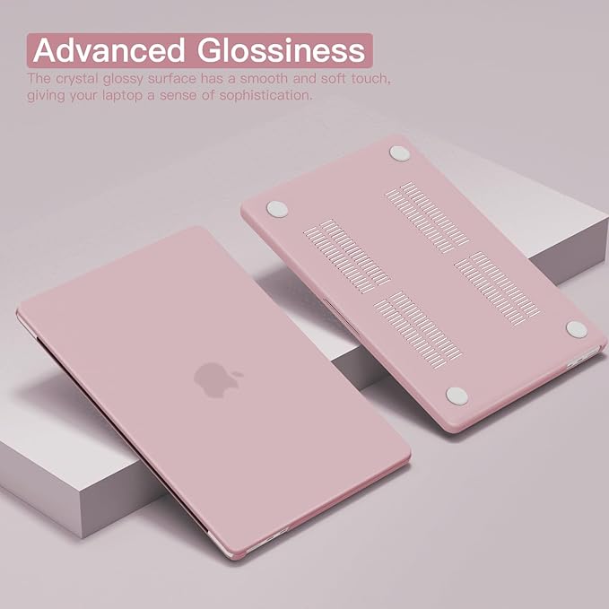 CISSOOK for MacBook Air 13.6 M4 M3 M2 Case 2025 2024 2022 Release, Plastic Hard - Image 3