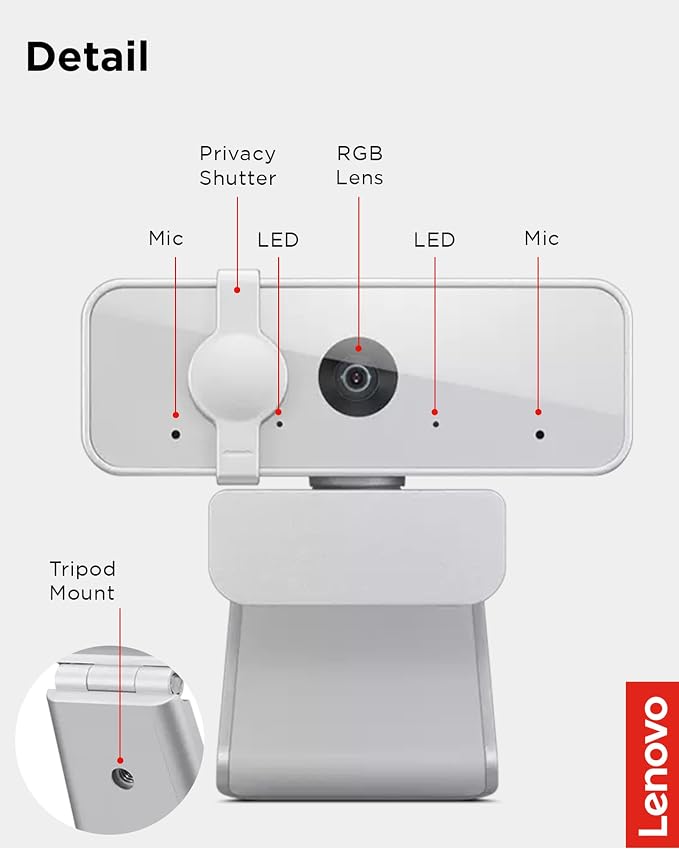 Lenovo HD 1080p Webcam - Image 8