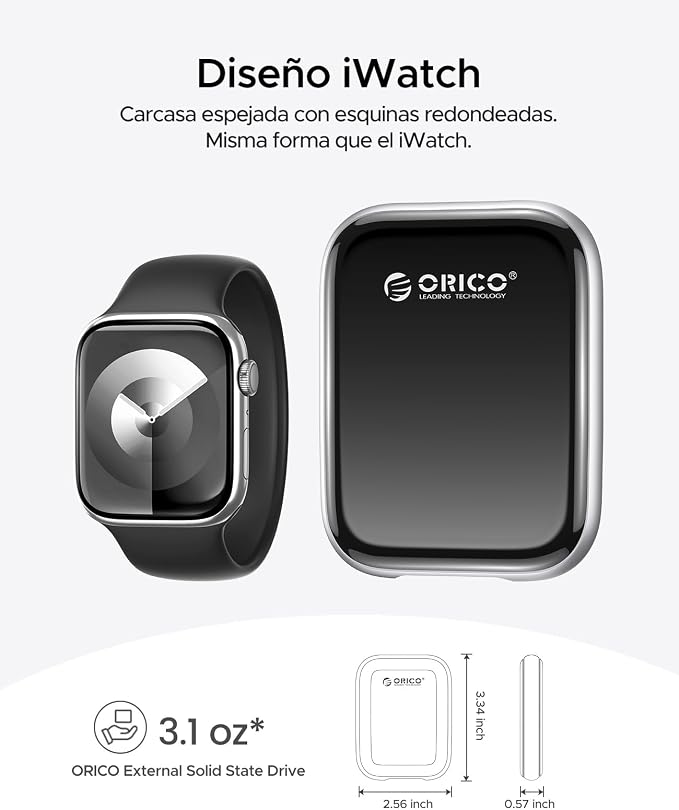 ORICO 512GB External SSD Up to 2000MB/s Portable Solid State Drive, USB 3.2 Gen - Image 7