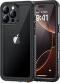 Lanhiem for iPhone 16 Pro Max Case, IP68 Waterproof Dustproof Shockproof Cases by LanhiemHome