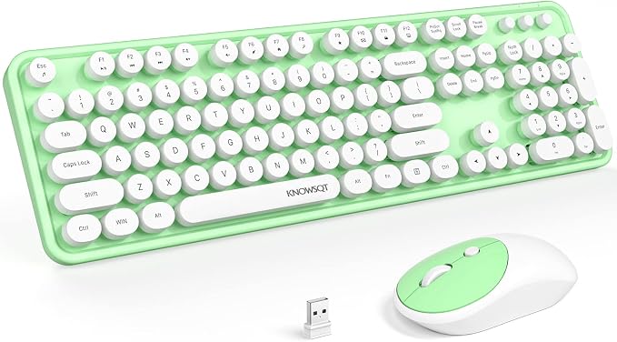 KNOWSQT Wireless Keyboard and Mouse Combo by KNOWSQTKeyboardMouse