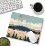Mouse Pad, Abstract Landscape Mouse Pad, Square Mouse Mat Waterproof Mousepad - Image 2