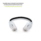 TRUECABLE Cat6 Component Rated Patch Cable, Unshielded, 28AWG Solid Copper - Image 5