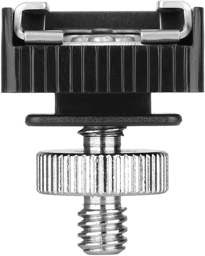 2Pack Flash Hot Shoe Mount Adapter to 1/4 Thread Hole - Image 7
