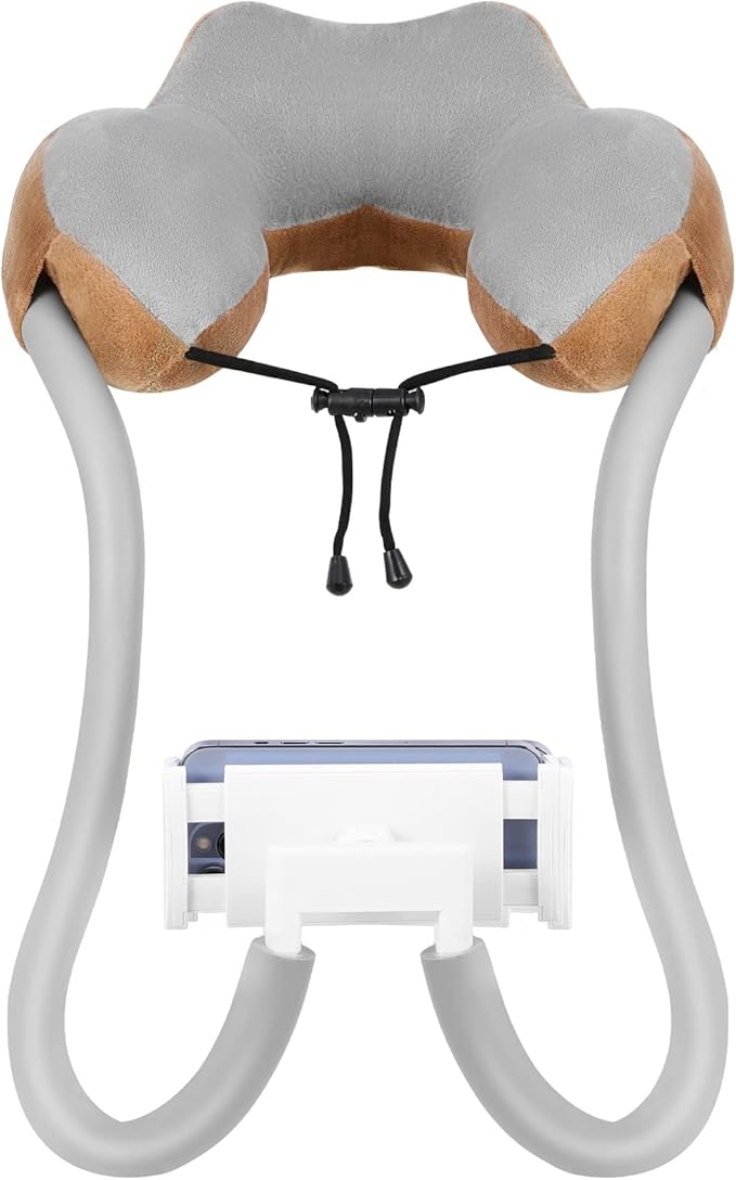 MoKo Neck Phone Holder, Lazy Gooseneck Phone Pillow Holder Bracket, 360° Rotate by MoKo