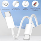 Fast iPhone 16 15 Charger, Dual Port USB C Charger Fast Charging Block - Image 5