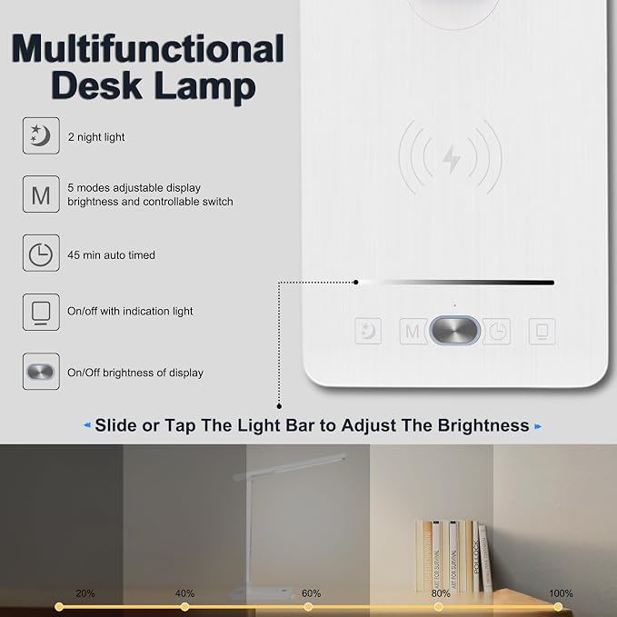 10 in 1 Smart Desk Lamp Led, Desk Light - Image 9