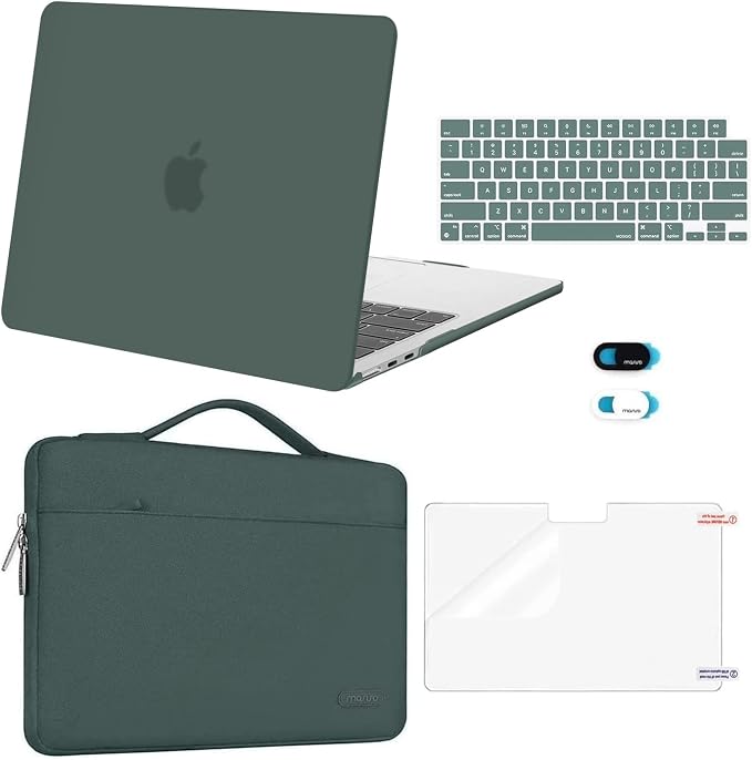 MOSISO Compatible with MacBook Air 13 inch Case 2025 2024 2023 2022 M4 A3240 M3 by MOSISO