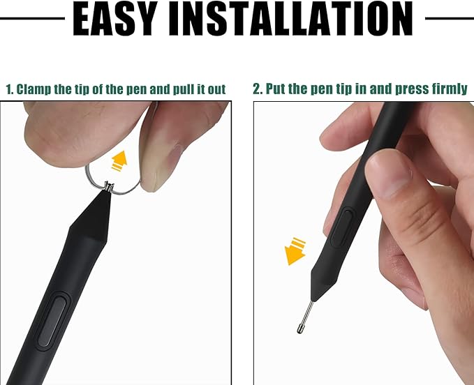 No Worn Out Titanium Alloy Fine Pencil Nibs Compatible - Image 6