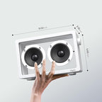 Cassette Portable Bluetooth Speaker, 16W Minimalist Speakers Bluetooth Wireless - Image 7