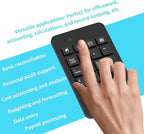 Wireless Number Pad with Battery, Enhanced Efficiency with 23 Keys Numeric - Image 4