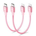 USB C to Lightning Cable 1FT 2Pack, Power Delivery iPhone Cables Type C iPhone by Aiminu