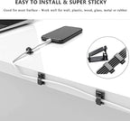 311Pcs Cable Management Organizer Kit 4 Cable Sleeve Split, 53Cable Clips - Image 8