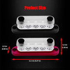 5 x M6 Studs Power Distribution Block Bus Bar 12V, Ampper 4.3" 150A Marine - Image 5