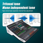 MD-10 10-Channel Professional Stage Mixer, 99 DSP Effects, Wireless Connection - Image 7
