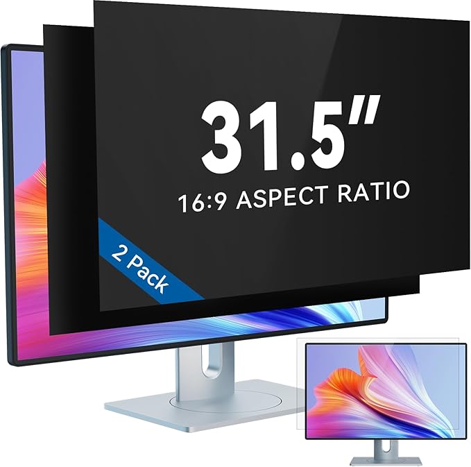 IPROKKO 31.5 Inch Computer Privacy Screen Filter by IPROKKO