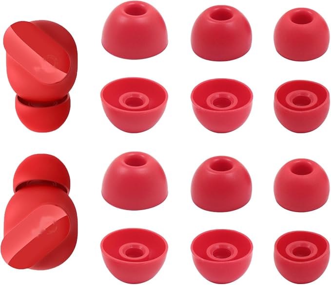 Replacement Silicone Ear Tips for Beats Fit Pro/Studio Buds/Studio Buds+ by Niukeke