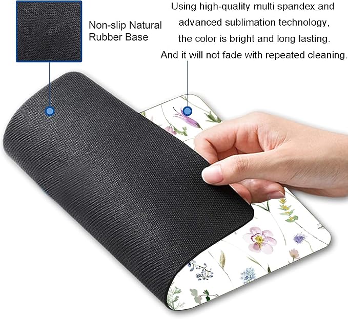 Mouse Pad, Premium-Textured Mouse Mat, Non-Slip Rubber Base Mousepad - Image 2