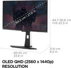 ViewSonic XG272-2K-OLED 27 Inch 1440p 240Hz OLED Ergonomic White Gaming Monitor - Image 6