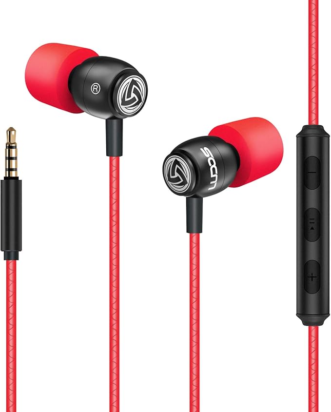 LUDOS Clamor Wired Earbuds in-Ear Headphones, 5 Years Warranty, Earphones - Image 6