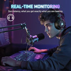 MAONO XLR/USB Dynamic Microphone, RGB Gaming Mic - Image 7