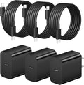 iPhone Fast Charger 3+3Pack 20W USB C Wall Charger by STAMISH